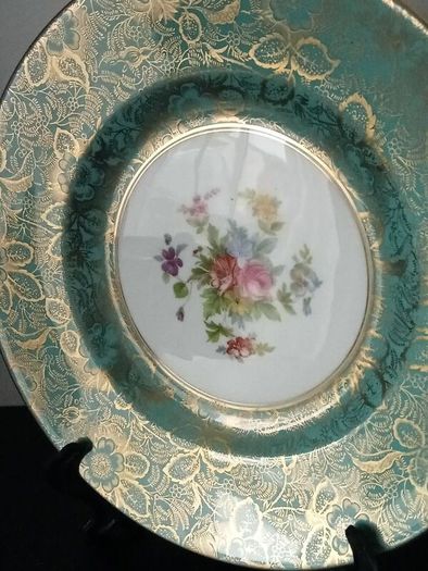 NEW Minton " Brocade" Bone China  Cabinet  Dinner Plate