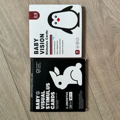 black and white cards