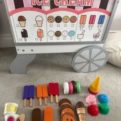 melissa & Doug ice cream /hot dog cart