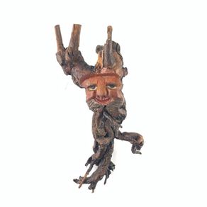 Vintage tree spirit carving