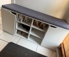 shoe storage bench