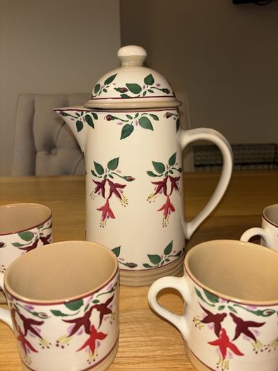 Nicholas Mosse Fuchsia Coffee Set