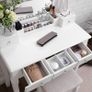 New Modern White Dressing Table  - Free Delivery Nationwide Image 6