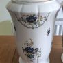Royal Tara (blue Corn Flower) 10 1/2" Biscuit Jar / Canister & Lid Exc Image 2