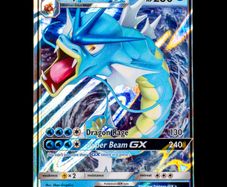 Gyarados GX 16/68 Ultra Holo Rare Hidden Fates Sun and Moon Pokemon Card