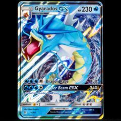 Gyarados GX 16/68 Ultra Holo Rare Hidden Fates Sun and Moon Pokemon Card