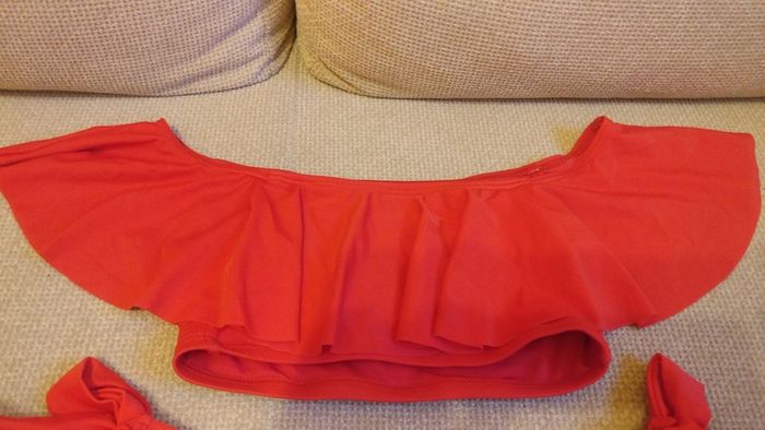 Red sexy Ruched Bum Bikini, NEW LOOK
