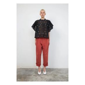 Stella Nova  Pen Joe Blouse | Black