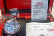 Citizen watch red arrows eco drive solar powered LIMITED EDITION