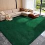 160x230cm Area Rugs for Bedroom, Washable Rug Antiskid Shaggy Carpets Suit for Bedroom Dorm Nursery Kids Room Office Lounge Home Decor, Green Image 2