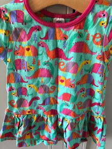 Mini club dinosaur dress