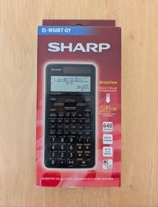 Sharp EL-W506T-GY Scientific Calculator