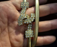 Vintage Fancy Belt Slim S or XS Size