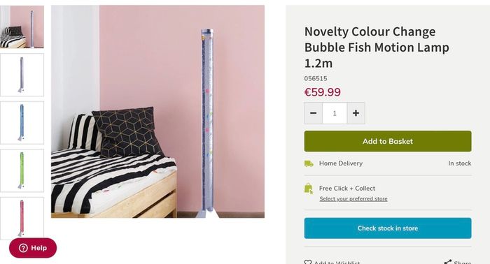Lamp bubble led sensory