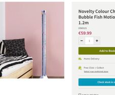 Lamp bubble led sensory