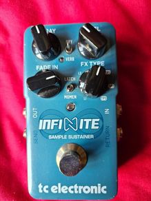 TC Electronic Infinite Sample Sustainer Guitar Pedal