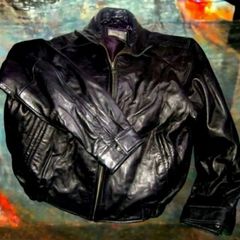 Vintage Leather Jacket M/L