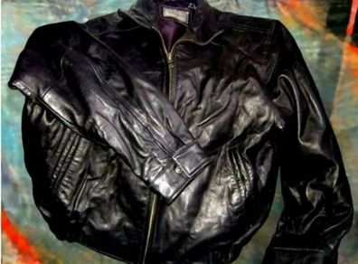 Vintage Leather Jacket M/L