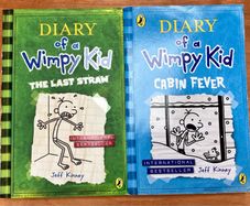 Diary Of A Wimpy Kid Books 3 & 6 The Third Wheel & Cabin Fever  by Jeff Kinney