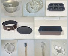 Baking & Cake Making Bundle - Tins, Cooling Racks & Utensils