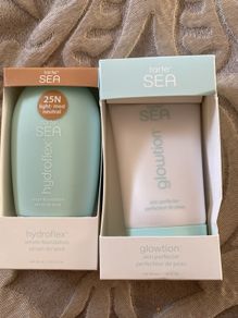 Tarte sea glow ruin skin perfector and hydro flex serum foundation brand new