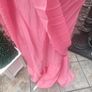 Vintage 70s Mags Fortail Paris Coral Pink maxi Dress Image 3