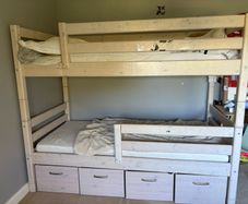 Flexa bunk beds, storage plus chest of drawers