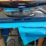 LG 3D-2D Blu-Ray Disc-DVD Player (Model BD660) and Samsung 19 inch TV-Monitor (Model LE19R88BD) with HDMI Lead, Power Cables and TV remote, both in excellent condition Image 2