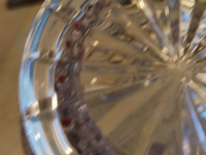 Galway Crystal Glass Large Vase.