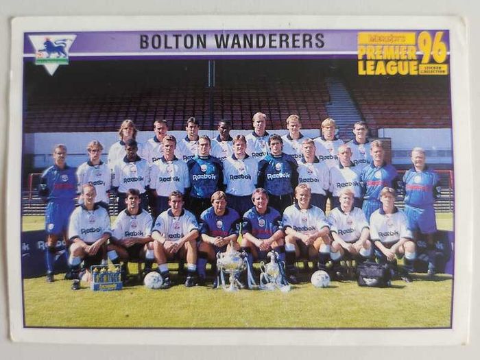 '96 Premier League - Merlin stickers