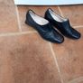 Betty Barclay Black Leather Walking Shoes 7.5 uk Image 2