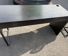 desk with chair