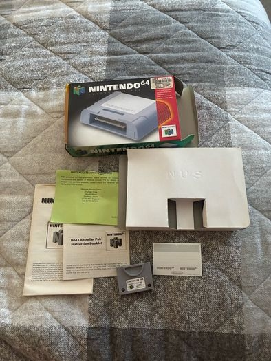 Boxed N64 Transfer Pak