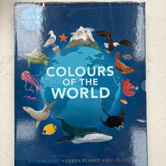 Colours of the World 3-Book Hardback Gift Box Set (Blue, Green, Red Planet)