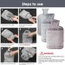 Hot Water Bottle with Luxury Cosy Faux Fur Cover,2L Leakproof Large Hot Water Bag for Neck,Shoulder,Hand Feet Warmer,Gifts for Women,Men Image 7