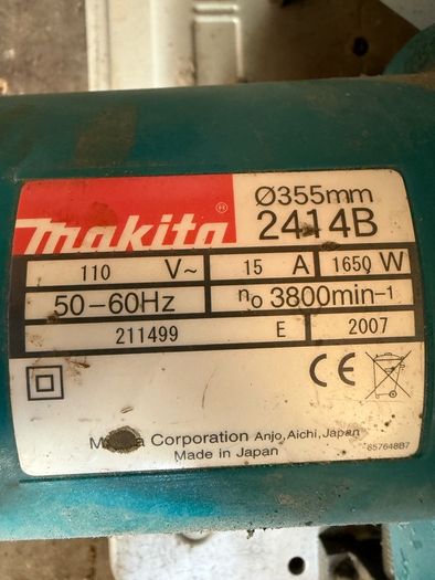 Makitq Electric Chop Saw For Sale in Kilcock, Kildare from LazLad