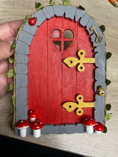 Handmade Wooden Fairy Doors