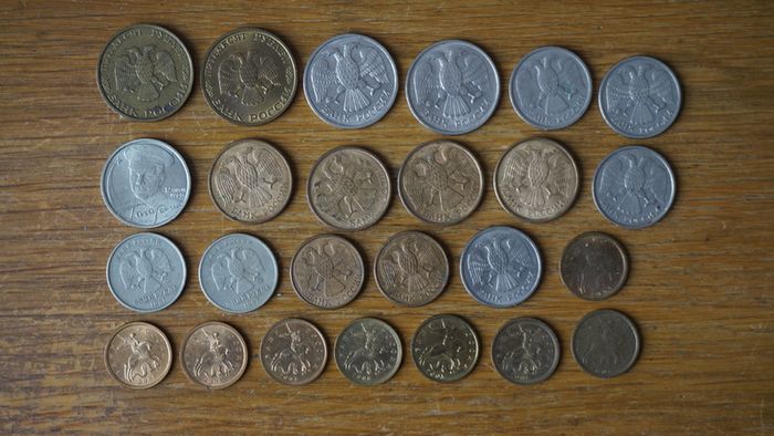 coins 1992-2008 Russia