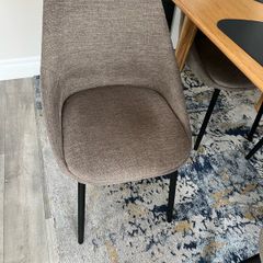 6 sand jysk dining chairs (available to collect 16/10/26)