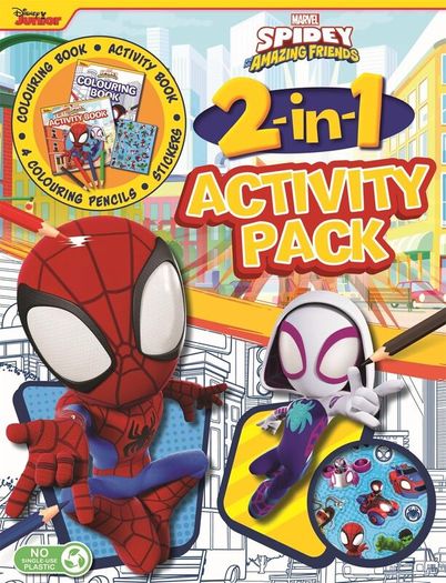 Children book Spiderman set NEW ( activity a book)