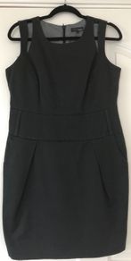 black work wear dress from Next