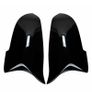 2X Rear Wing Mirror Cover Cap Gloss Black For BMW F01 F10 F11 F18 LCI 2014-18 Image 4