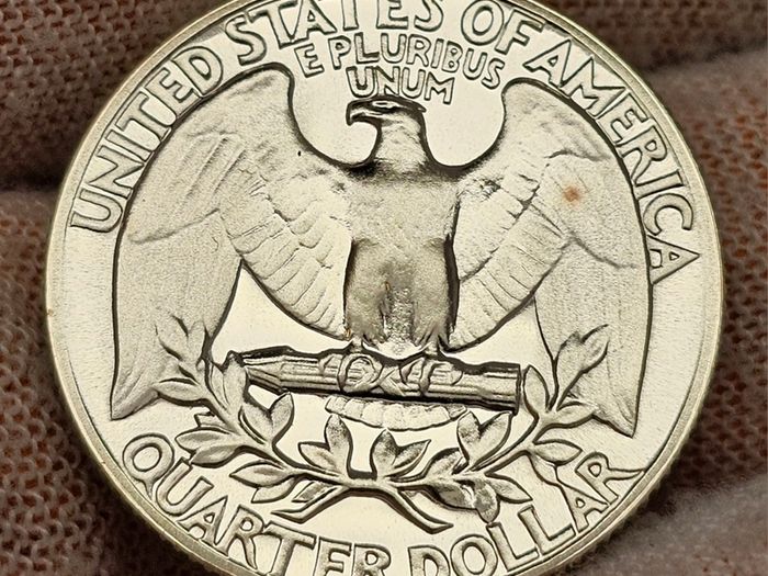 USA United States 1964 Silver Proof Washington Quarter Beautiful Gem Proof