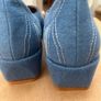 Brog Denim & leather shoes Image 2
