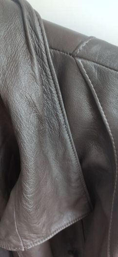 Vintage Spanish Soft Leather Jacket Made in Mallorca  Espresso  Size 44