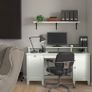 IKEA Idanas Desk Add On Unit White 152 x 30 cm, Like New Image 2