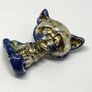 Vintage costume cat brooch Image 2