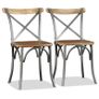 Dining Chairs 2 pcs Solid Mango Wood Image 5