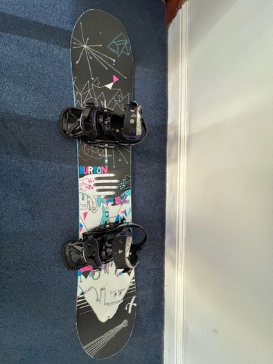 Burton Snowboard with Burton Bindings
