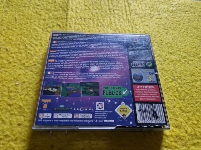 Evo Space Adventures PlayStation1 ps1 PlayStation2 ps2 games Original
